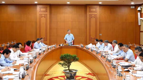 Quang cảnh cuộc làm việc.