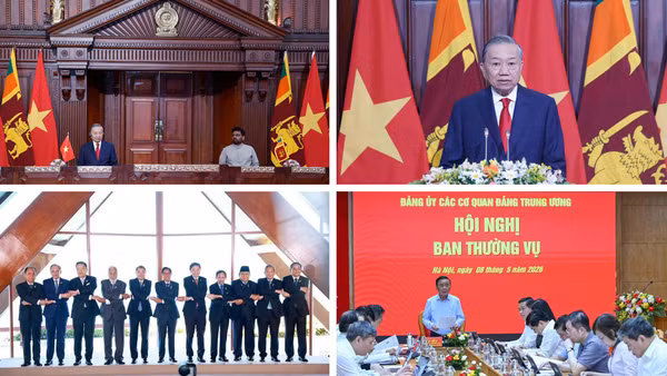Tin nổi bật ngày 8/5: Tổng Bí thư, Chủ tịch nước Tô Lâm hội đàm với Tổng thống Sri Lanka; ASEAN ứng phó với khủng hoảng năng lượng