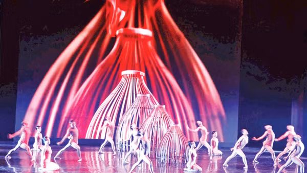 Một cảnh trong vở ballet “Dó”.
