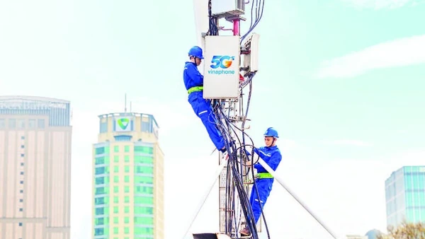 Phủ sóng mạng 5G.
