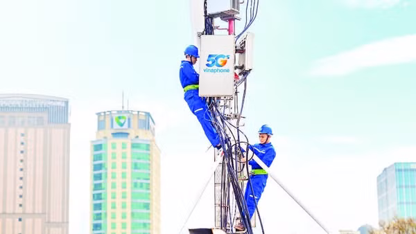 Phủ sóng mạng 5G.