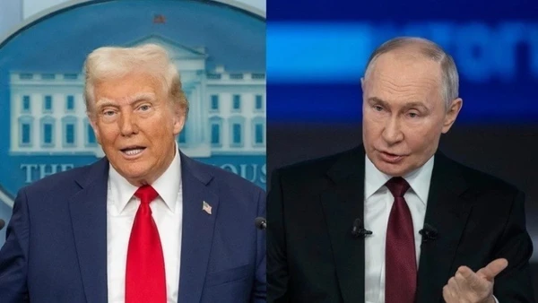 Tổng thống Mỹ Donald Trump và Tổng thống Nga Vladimir Putin. (Nguồn: THX/TTXVN)