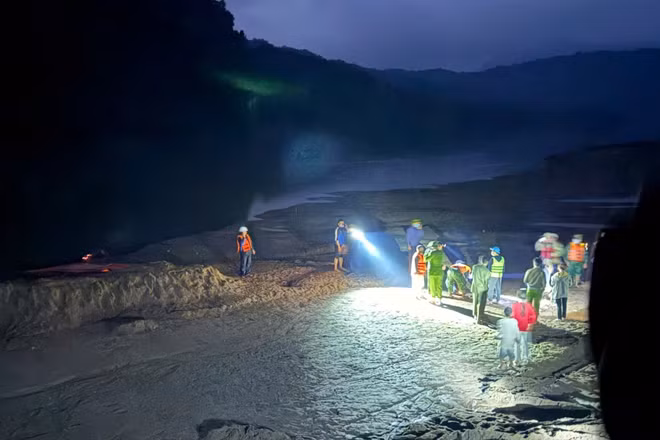 Thi thể nạn nhân được tìm thấy cách vị trí gặp nạn hơn 30km.