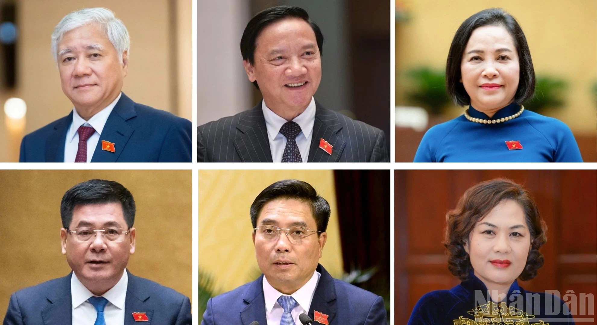 Chủ tịch và các Phó Chủ tịch Quốc hội khóa XVI chính thức nhận nhiệm vụ