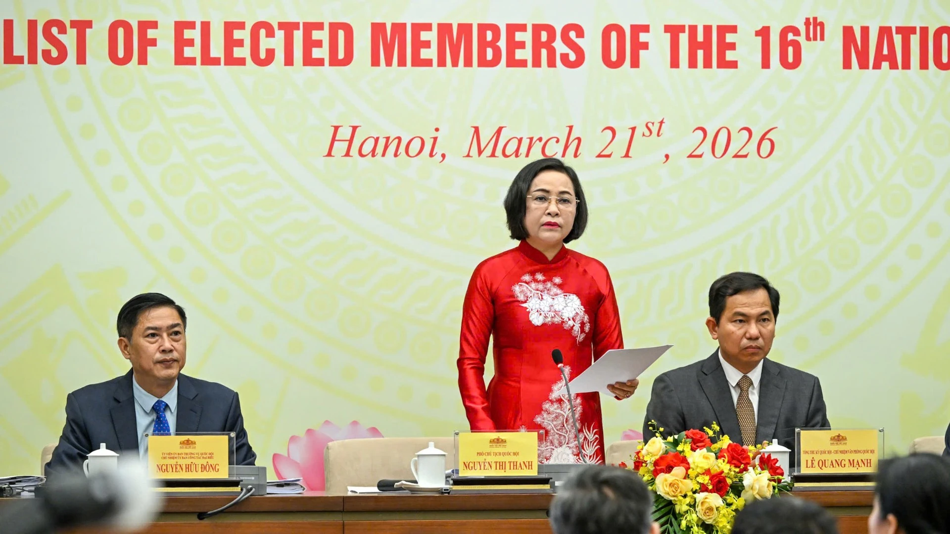 Hội đồng Bầu cử Quốc gia công bố kết quả bầu cử Quốc hội khóa XVI thành công tốt đẹp