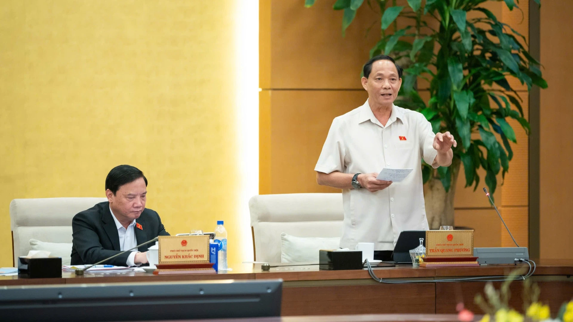 Ủy ban Thường vụ Quốc hội thảo luận cơ chế đặc thù phòng ngừa tranh chấp đầu tư quốc tế