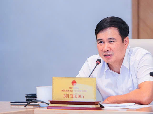 Thứ trưởng Khoa học và Công nghệ Bùi Thế Duy cho biết, Luật Khoa học, Công nghệ và Đổi mới sáng tạo cụ thể hóa tinh thần Nghị quyết 57-NQ/TW của Bộ Chính trị. tt-bui-the-duy.jpg