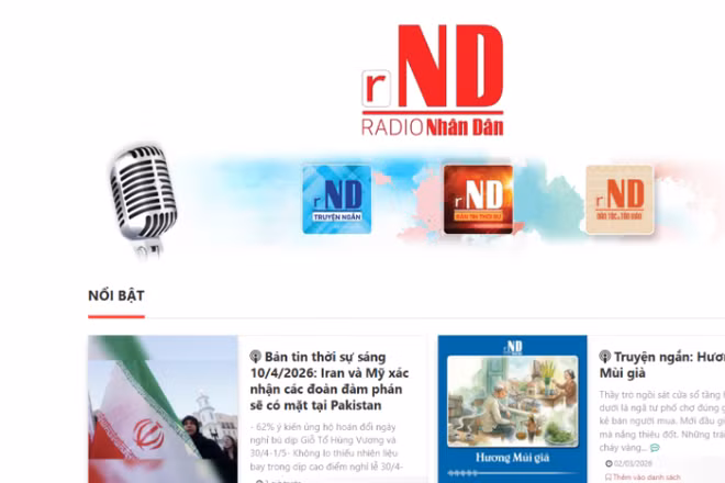 Chương trình phát thanh với tên gọi "Radio Nhân Dân" của Báo Nhân Dân góp phần làm đa dạng hóa nội dung và sản phẩm báo chí-truyền thông, mở rộng cách thức tiếp cận người sử dụng, nhất là độc giả-khán thính giả trẻ tuổi, ưa thích các nền tảng công nghệ số.