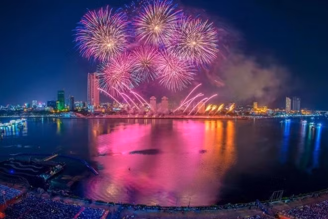 Lễ hội pháo hoa quốc tế Đà Nẵng DIFF 2025. (Ảnh: BTC)