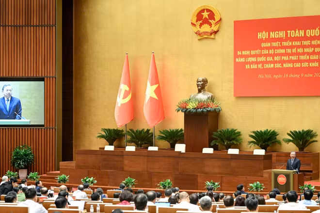 Toàn cảnh hội nghị. (Ảnh: DUY LINH)