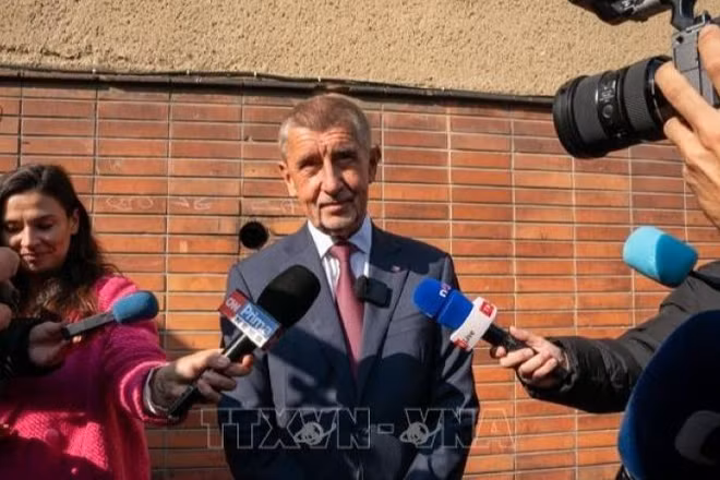 Cựu Thủ tướng Cộng hòa Séc Andrej Babis. (Ảnh: THX/TTXVN)