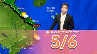 [Video] Dự báo thời tiết ngày 5/6/2025: Mưa có xu hướng giảm dần 