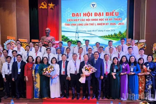 Tỉnh Vĩnh Long tổ chức Đại hội đại biểu Liên hiệp các Hội Khoa học và Kỹ thuật lần thứ I, nhiệm kỳ 2026-2031. (Ảnh: LÊ HOÀNG TRUNG) 