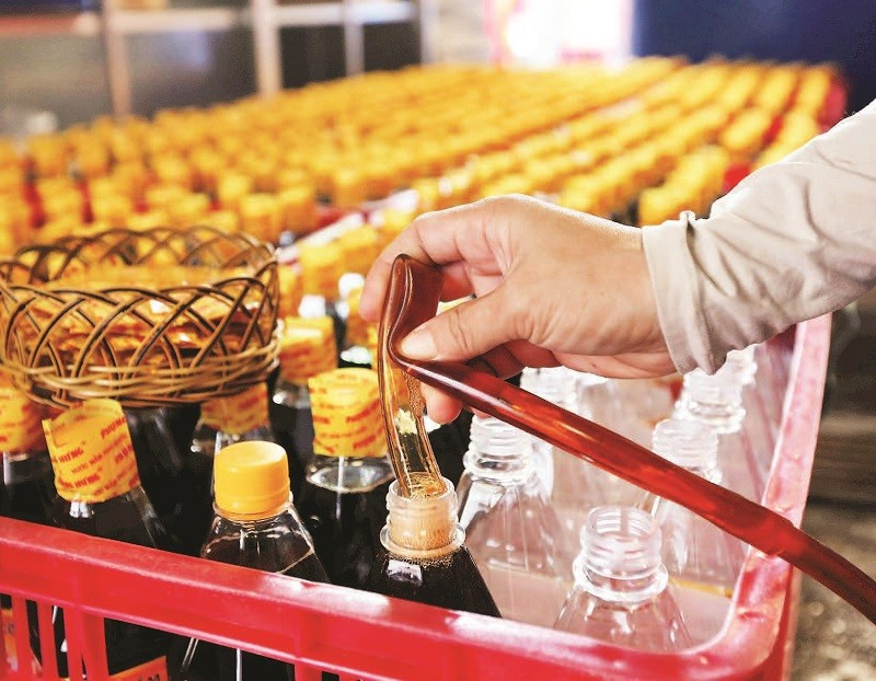 Quy trình đóng chai nước mắm Phú Quốc