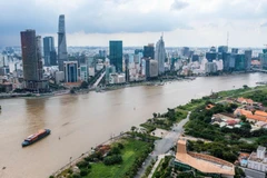 Một góc đô thị Thành phố Hồ Chí Minh. (Ảnh: Thành Đạt)