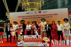 Đà Nẵng chính thức có đường bay kết nối Dubai-Đà Nẵng từ ngày 2/6. (Ảnh: ANH ĐÀO)