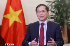 Phó Thủ tướng, Bộ trưởng Ngoại giao Bùi Thanh Sơn làm Chủ tịch Ủy ban Quốc gia APEC 2027. (Ảnh: Phạm Kiên/TTXVN)