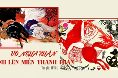 Vó ngựa xuân ánh lên miền thanh thản