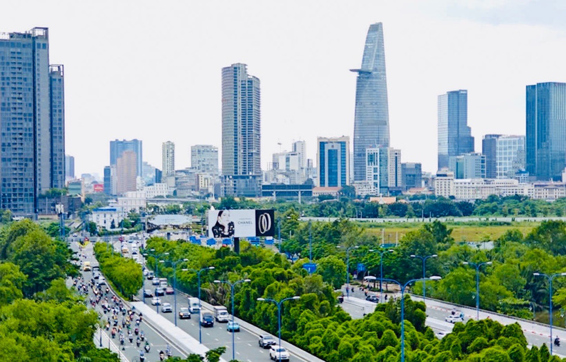 Một góc Thành phố Hồ Chí Minh.