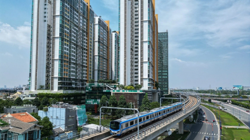 Một góc Thành phố Hồ Chí Minh. (Ảnh: THẾ ANH)