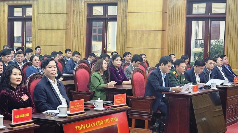 Ban giám khảo vòng chung kết cuộc thi.