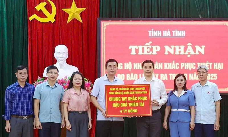 Thanh Hóa cùng Hà Tĩnh khắc phục hậu quả thiên tai.