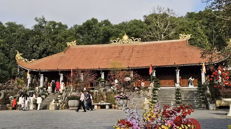 Chùa Phạm Thông ở làng Đông Sơn, tỉnh Thanh Hóa, nơi có di chỉ khảo cổ học phát lộ nền văn hóa Đông Sơn.