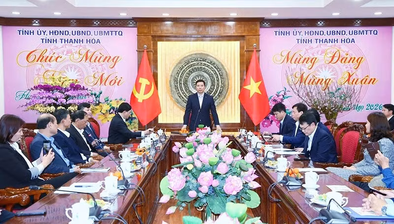 Quang cảnh buổi gặp mặt.