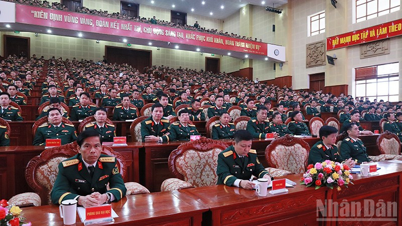 Quang cảnh lễ tốt nghiệp.
