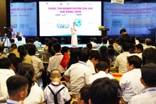 Quang cảnh buổi lễ khai mạc.