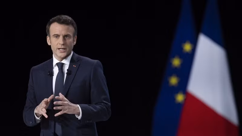 Tổng thống Pháp Emmanuel Macron. (Ảnh: Xinhua)