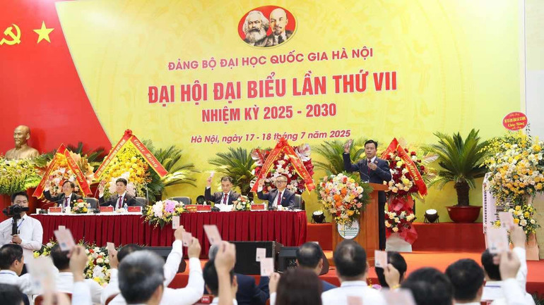 Đại hội đại biểu Đảng bộ Đại học Quốc gia Hà Nội lần thứ VII, nhiệm kỳ 2025-2030. a6bca6c2-c546-4f57-ad67-ecb354946621.jpg