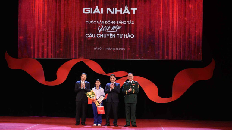 Giải Nhất thuộc về em Nguyễn Thị Ngọc Kim Oanh, học sinh lớp 10D1, Trường THPT Hòa Đa (tỉnh Lâm Đồng). 46550030-a0aa-4a5e-b196-2aa093ca9ba2-3715.jpg