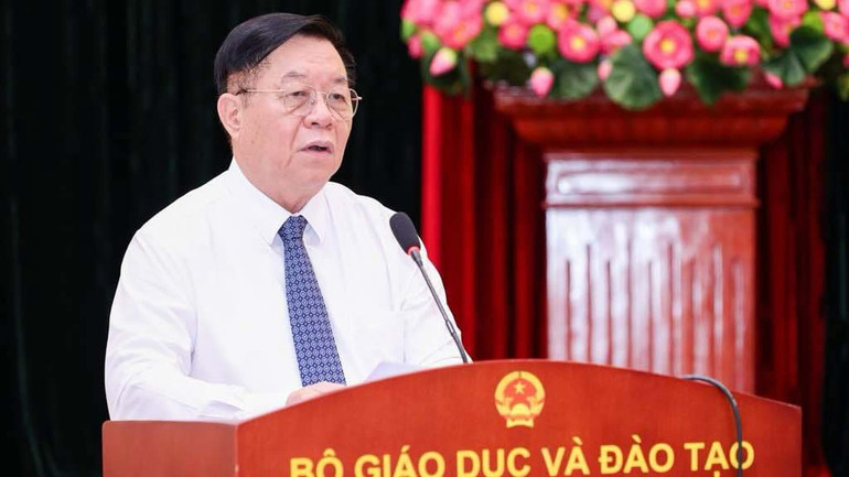Đồng chí Nguyễn Trọng Nghĩa, Ủy viên Bộ Chính trị, Bí thư Trung ương Đảng, Trưởng Ban Tuyên giáo và Dân vận Trung ương phát biểu ý kiến. 8cd9203f-bab8-47dc-8e0c-d106599f311a.jpg