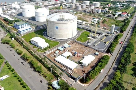 Hạ tầng kho cảng LPG tại Thành phố Hồ Chí Minh.