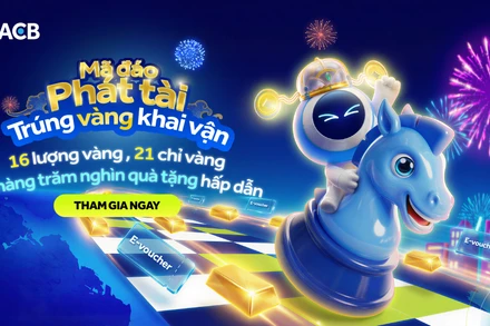 Chương trình “Mã đáo phát tài” với tổng trị giá giải thưởng gần 8 tỷ đồng.