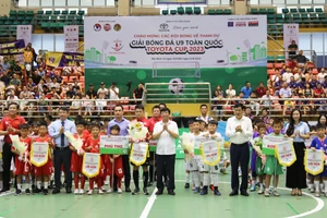Khai mạc giải bóng đá U9 toàn quốc Toyota Cup 2023