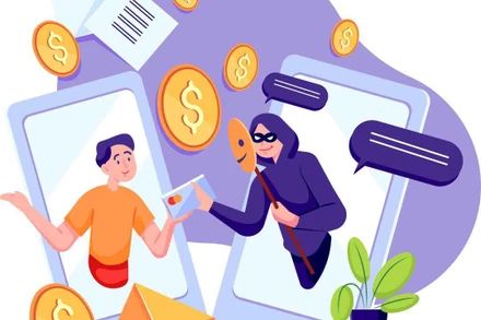 Các đối tượng lừa đảo đã lập ra nhiều tài khoản mạng xã hội, lấy danh nghĩa là doanh nghiệp kinh doanh vàng bạc đá quý,. Ảnh minh họa: TL