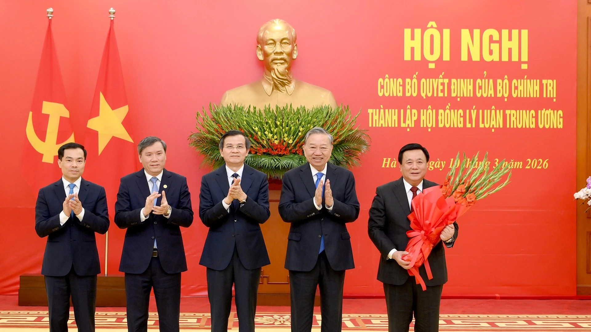 Tổng Bí thư Tô Lâm chủ trì hội nghị công bố thành lập Hội đồng Lý luận Trung ương