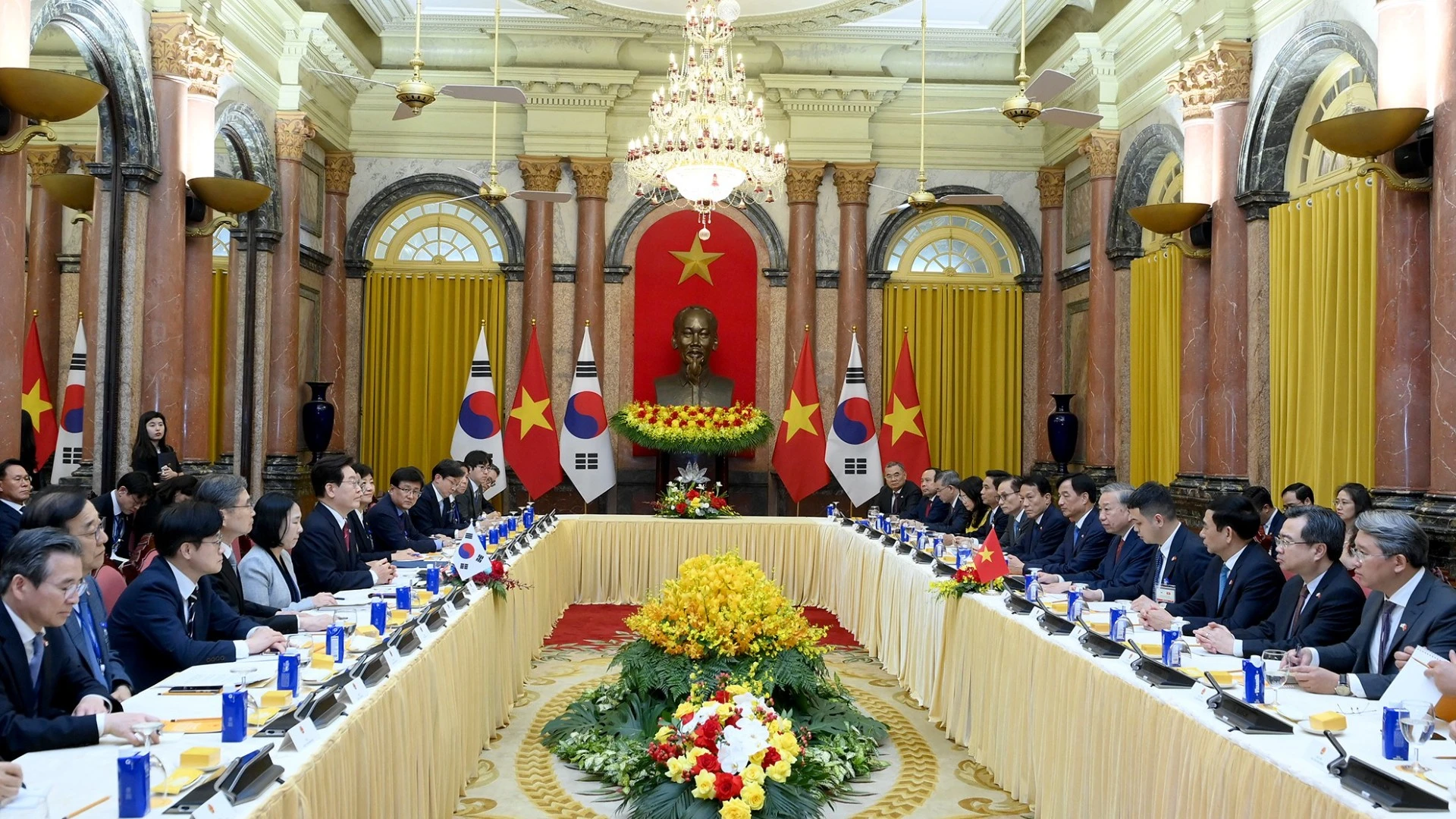 Tổng Bí thư, Chủ tịch nước Tô Lâm hội đàm với Tổng thống Hàn Quốc Lee Jae-myung