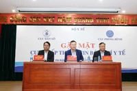 Đại diện Bộ Y tế chia sẻ tại buổi cung cấp thông tin cho báo chí.