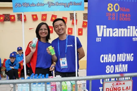 Gần 1 triệu sản phẩm Vinamilk tiếp sức cho đại lễ kỷ niệm 80 năm Quốc khánh 2/9