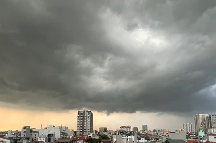 (Ảnh: Trung tâm Dự báo khí tượng thủy văn quốc gia)