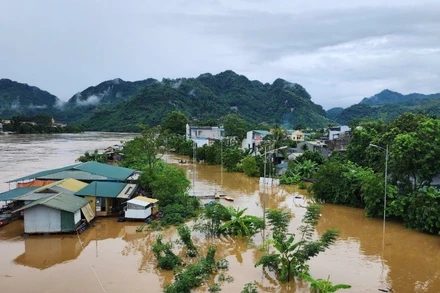 (Ảnh: Trung tâm Dự báo khí tượng thủy văn quốc gia)