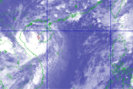 (Ảnh: Trung tâm Dự báo khí tượng thủy văn quốc gia)