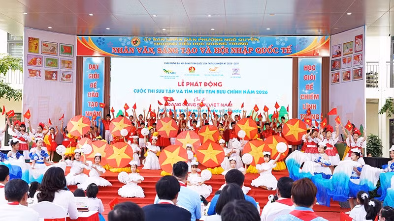 Toàn cảnh buổi lễ khởi động cuộc thi.