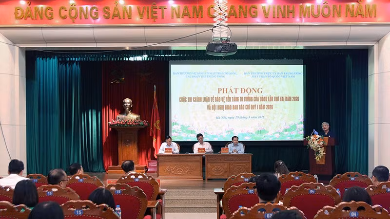 Toàn cảnh Lễ phát động Cuộc thi.