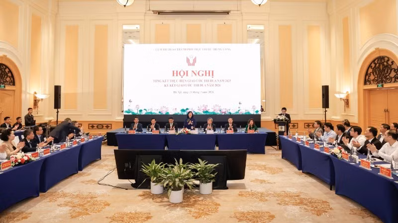 Toàn cảnh hội nghị. 