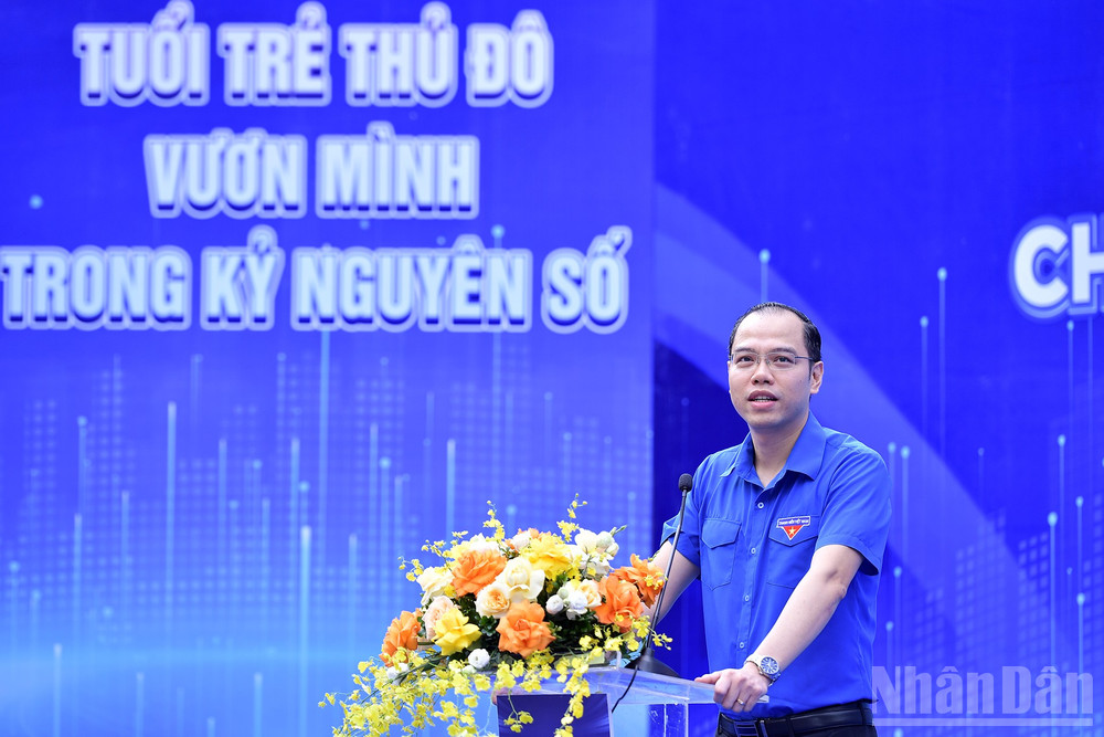 Theo Phó Bí thư phụ trách Thành đoàn, Chủ tịch Hội Sinh viên thành phố Hà Nội Nguyễn Tiến Hưng, một trong những nội dung trọng tâm của chiến dịch năm nay là hỗ trợ vận hành mô hình chính quyền địa phương 2 cấp . ndo_br_miu-4258.jpg