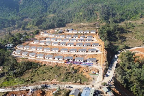 Dự án ổn định dân cư thôn Mà Mù Sử 1, xã Dền Sáng, tỉnh Lào Cai.